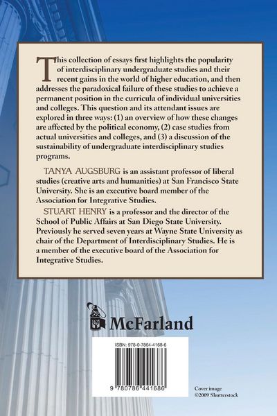 Produktbild: The Politics of Interdisciplinary Studies