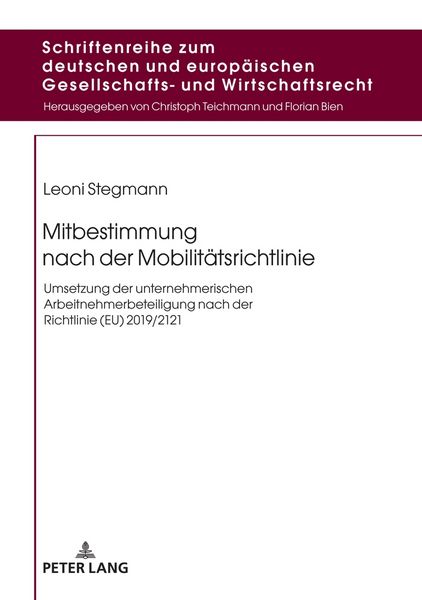 Produktbild: Mitbestimmung nach der Mobilit&auml;tsrichtlinie