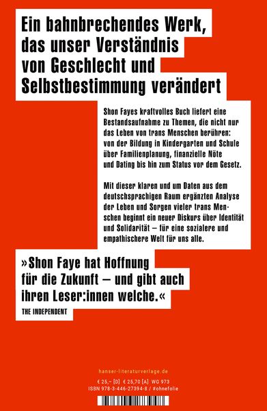Produktbild: Die Transgender-Frage