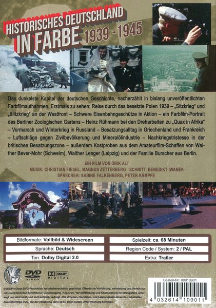 Produktbild: Historisches Deutschland in Farbe 1939-1945