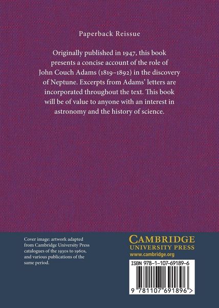 Produktbild: John Couch Adams and the Discovery of Neptune