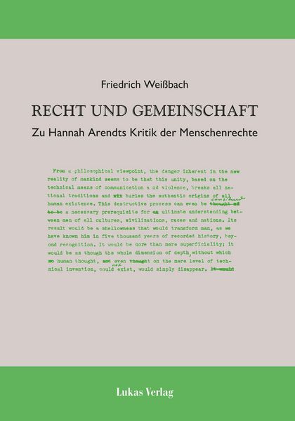 Produktbild: Recht und Gemeinschaft