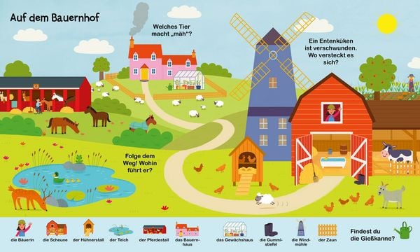 Produktbild: Meine erste W&ouml;rterwelt. Auf dem Bauernhof