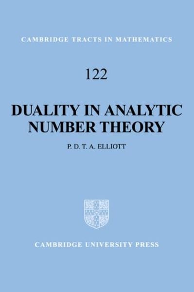 Produktbild: Duality in Analytic Number Theory