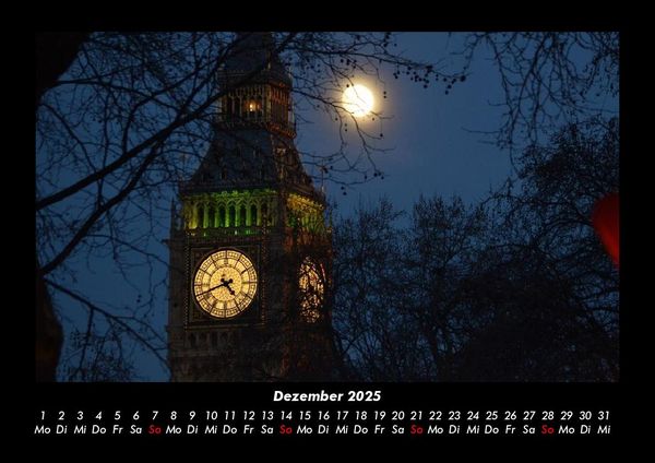 Produktbild: Londons schönste Seiten 2025 Fotokalender DIN A3