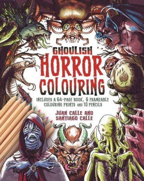 Produktbild: Ghoulish Horror Colouring Kit