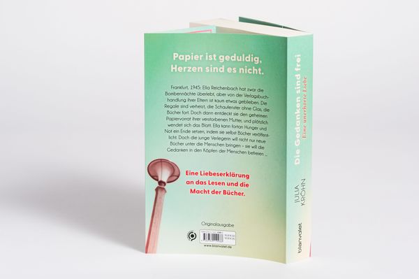 Produktbild: Die Gedanken sind frei - Eine unerh&ouml;rte Liebe
