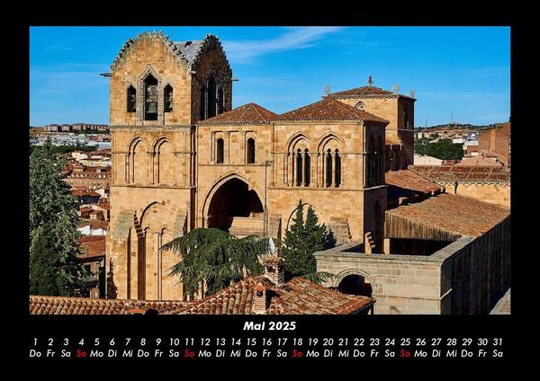 Produktbild: Religi&ouml;se Architektur 2025 Fotokalender DIN A3