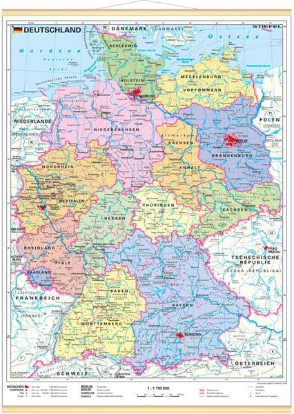 Produktbild: Deutschland politisch im Miniformat