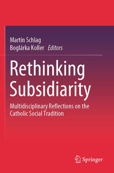 Produktbild: Rethinking Subsidiarity