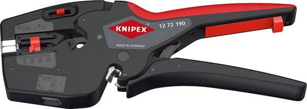 Produktbild: Knipex NexStrip 12 72 190 Crimpzange 0.03 bis 10mm&sup2;