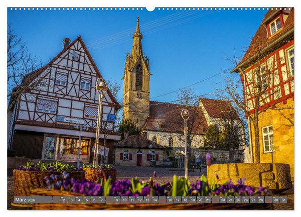 Produktbild: Impressionen aus Leinfelden-Echterdingen 2026 (Wandkalender 2026 DIN A2 quer), CALVENDO Monatskalender