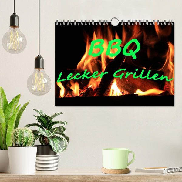 Produktbild: BBQ Lecker Grillen (Wandkalender 2026 DIN A4 quer), CALVENDO Monatskalender