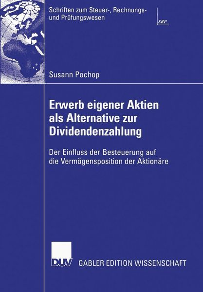 Produktbild: Erwerb eigener Aktien als Alternative zur Dividendenzahlung