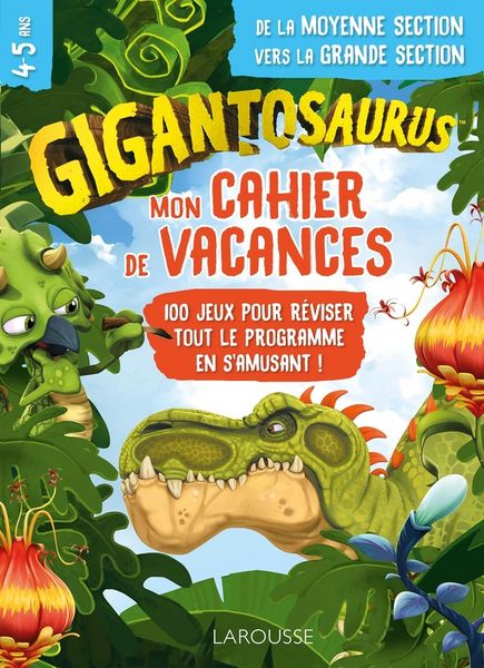 Produktbild: Mon cahier de vacances Gigantosaurus MS-GS
