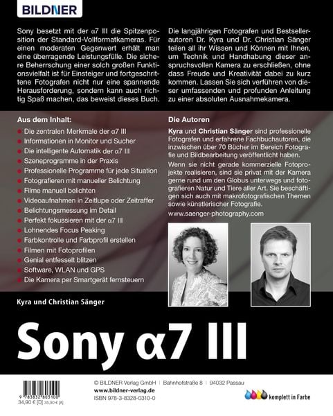 Produktbild: Sony A7 III