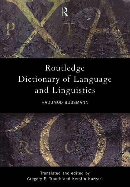 Produktbild: Routledge Dictionary of Language and Linguistics