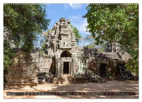 Produktbild: Angkor - Die Tempel der Khmer (Wandkalender 2026 DIN A2 quer), CALVENDO Monatskalender