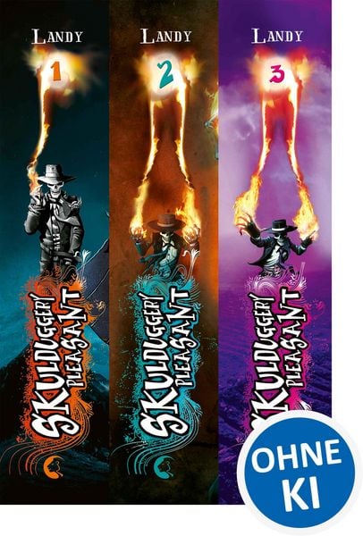 Produktbild: Skulduggery Pleasant (Band 1-3) inklusive eShort