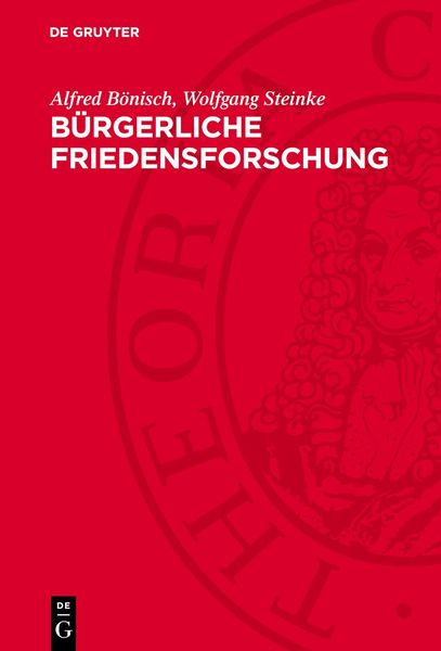 Produktbild: B&uuml;rgerliche Friedensforschung