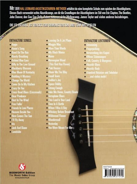 Produktbild: Hal Leonard Gitarrenmethode f&uuml;r Akustikgitarre