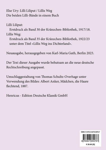 Produktbild: Lilli Liliput / Lillis Weg (Gro&szlig;druck)