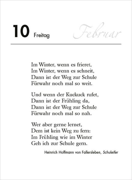 Produktbild: Literaturkalender 2027. Tageskalender