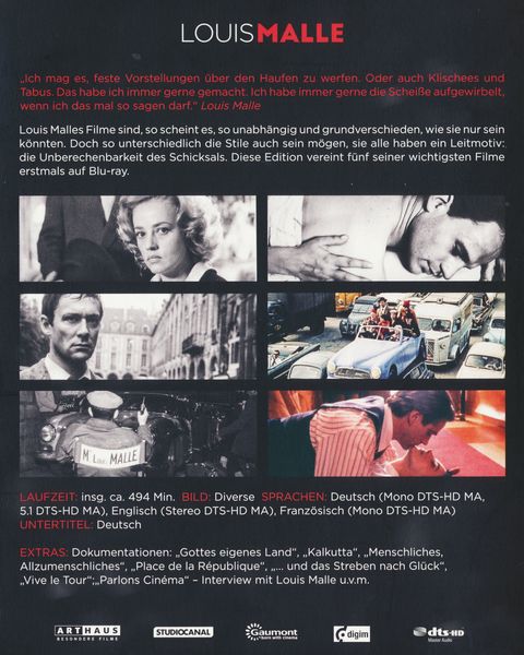 Produktbild: Louis Malle Edition [5 BRs]