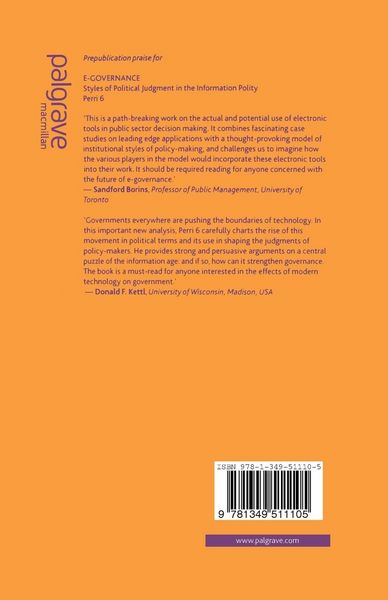 Produktbild: E-Governance