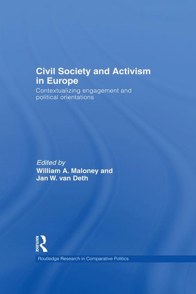 Produktbild: Civil Society and Activism in Europe