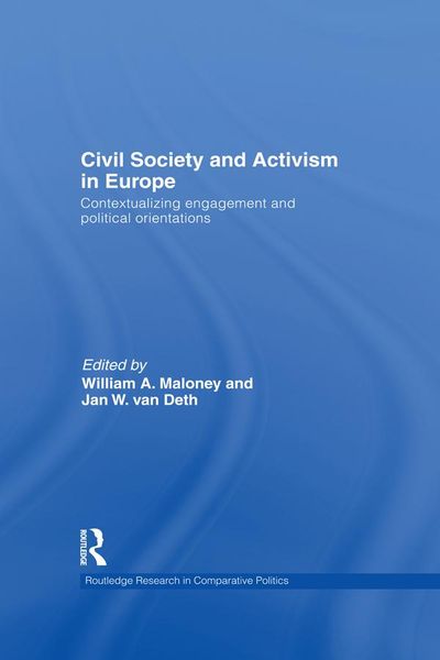 Produktbild: Civil Society and Activism in Europe