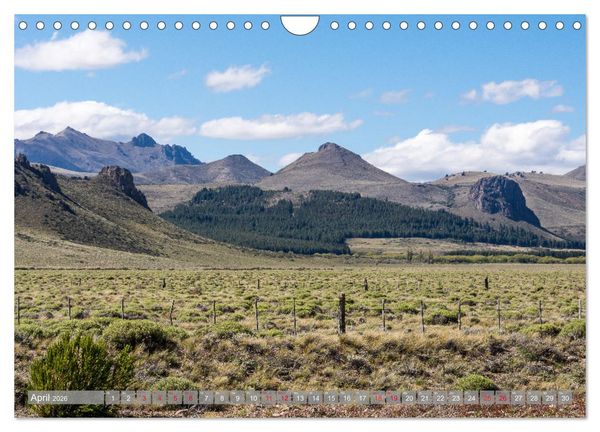 Produktbild: Patagonien - Eine Landschaft der Kontraste (Wandkalender 2026 DIN A4 quer), CALVENDO Monatskalender