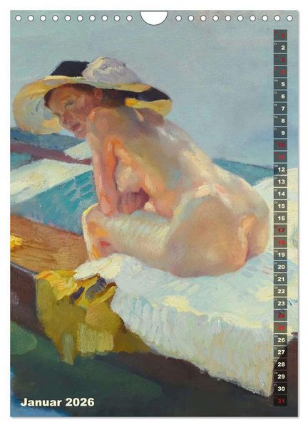 Produktbild: Leo Putz - Die Kunst der Sinnlichkeit (Wandkalender 2026 DIN A4 hoch), CALVENDO Monatskalender