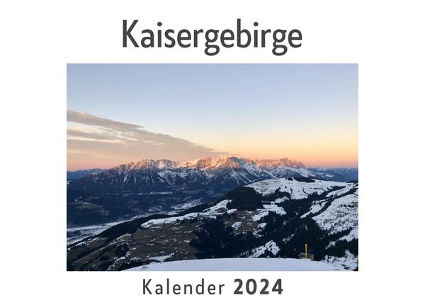 Produktbild: Kaisergebirge (Wandkalender 2024, Kalender DIN A4 quer, Monatskalender im Querformat mit Kalendarium, Das perfekte Geschenk)
