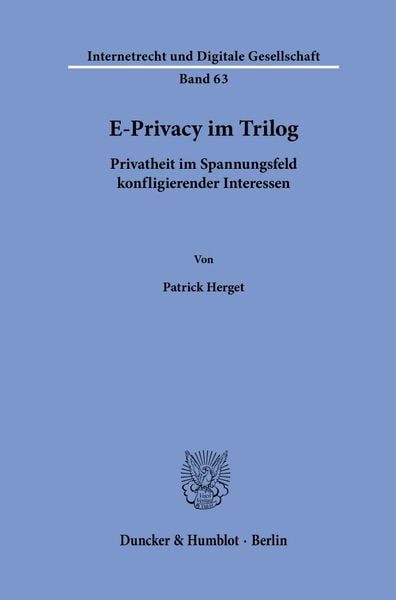 Produktbild: E-Privacy im Trilog