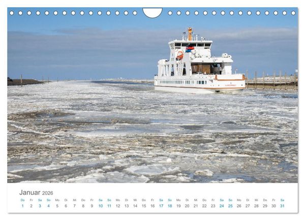 Produktbild: Moin Norden-Norddeich (Wandkalender 2026 DIN A4 quer), CALVENDO Monatskalender
