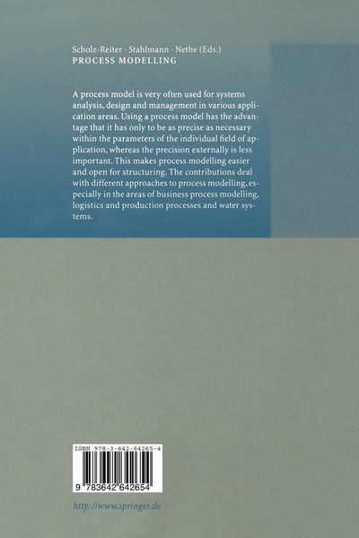 Produktbild: Process Modelling