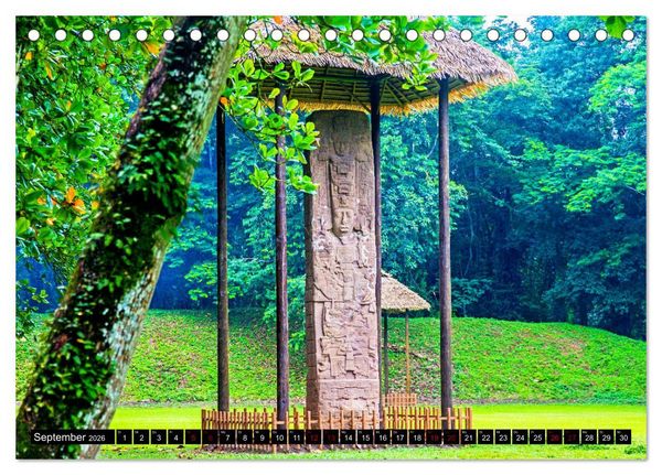 Produktbild: Guatemala - das Herz des Mayareiches (Tischkalender 2026 DIN A5 quer), CALVENDO Monatskalender