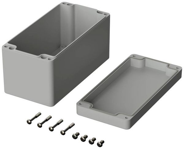 Produktbild: Bopla EUROMAS M 231 VO 02231094 Industrie-Geh&auml;use 160 x 80 x 85 Polycarbonat V0 Lichtgrau (RAL 7035) 1 St.