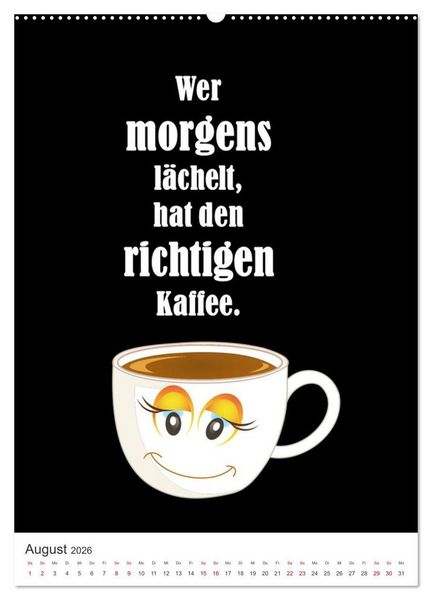 Produktbild: SPRUCH-Beutel voller Spr&uuml;che rund ums TRINKEN (hochwertiger Premium Wandkalender 2026 DIN A2 hoch), Kunstdruck in Hochglanz