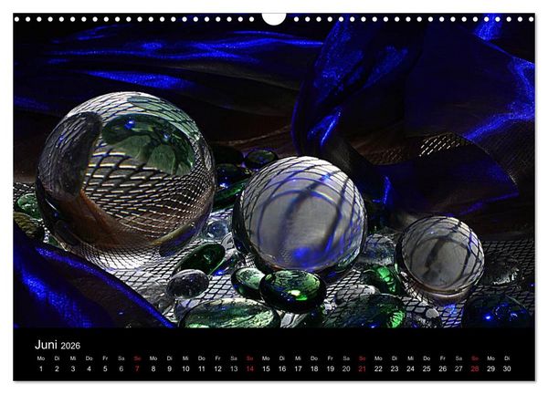 Produktbild: Licht und Glas - Neue Fotoimpressionen (Wandkalender 2026 DIN A3 quer), CALVENDO Monatskalender