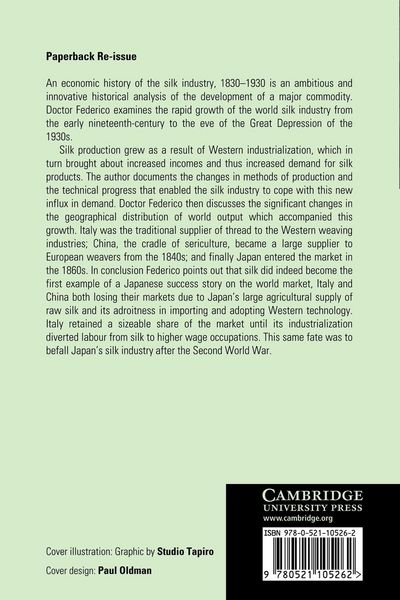 Produktbild: An Economic History of the Silk Industry, 1830 1930