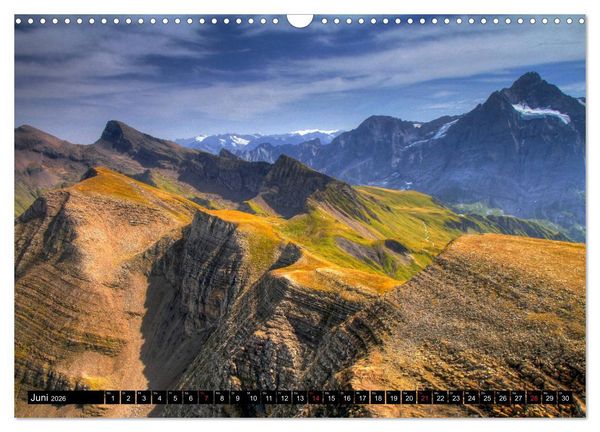 Produktbild: Berge im Berner Oberland (Wandkalender 2026 DIN A3 quer), CALVENDO Monatskalender
