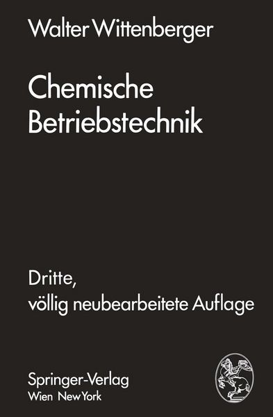 Produktbild: Chemische Betriebstechnik