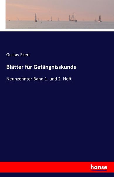 Produktbild: Bl&auml;tter f&uuml;r Gef&auml;ngnisskunde