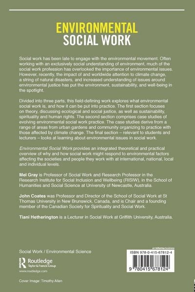 Produktbild: Environmental Social Work