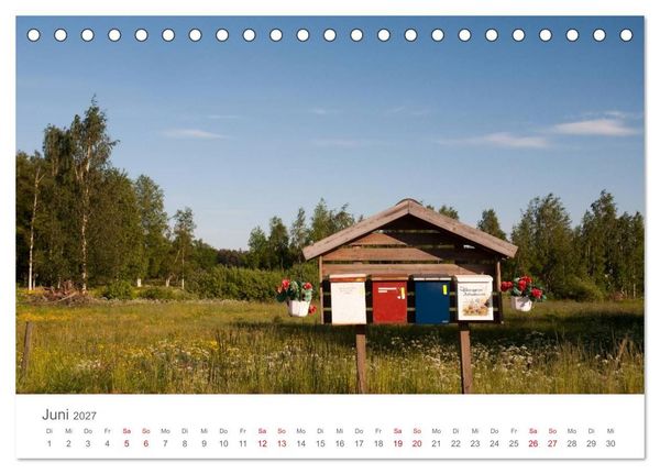 Produktbild: Nordisch gut - Schweden (Tischkalender 2027 DIN A5 quer), CALVENDO Monatskalender