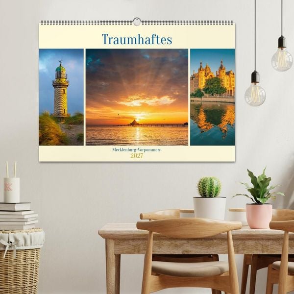 Produktbild: Traumhaftes Mecklenburg-Vorpommern (Wandkalender 2027 DIN A2 quer), CALVENDO Monatskalender