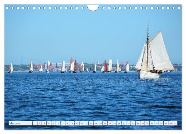 Produktbild: Flensburg Fjord (Wandkalender 2026 DIN A4 quer), CALVENDO Monatskalender