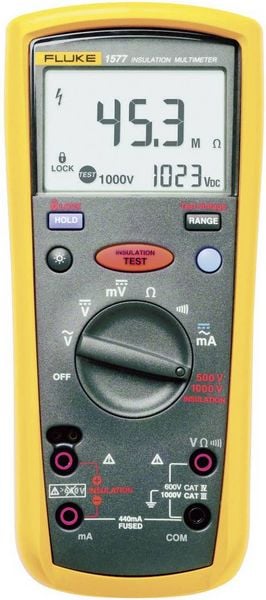 Produktbild: Fluke 1577 Isolationsmessger&auml;t 500 V, 1000 V 600 MΩ